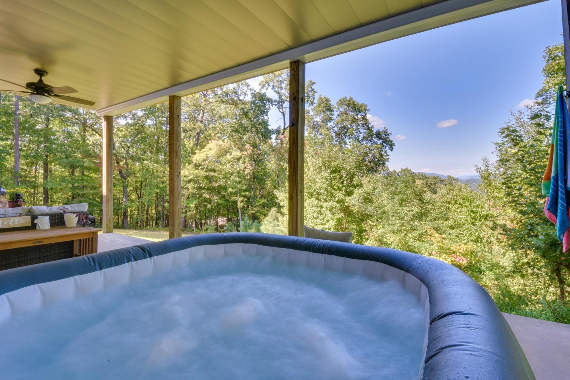 Lakemont Retreat Game Room, Hot Tub, And Mtn Views! Exteriör bild