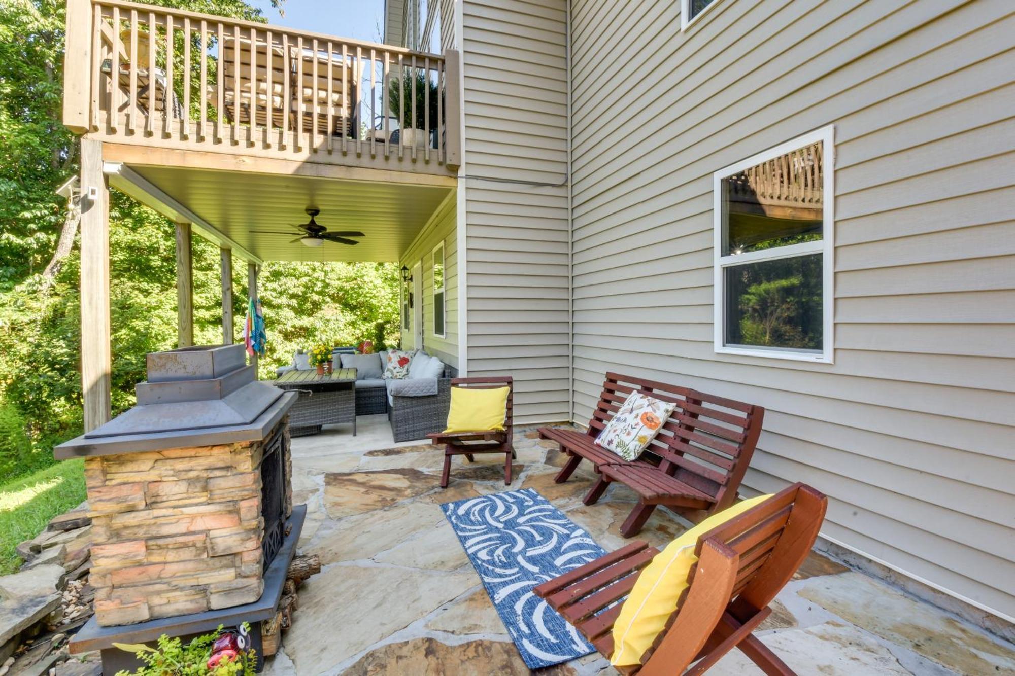 Lakemont Retreat Game Room, Hot Tub, And Mtn Views! Exteriör bild