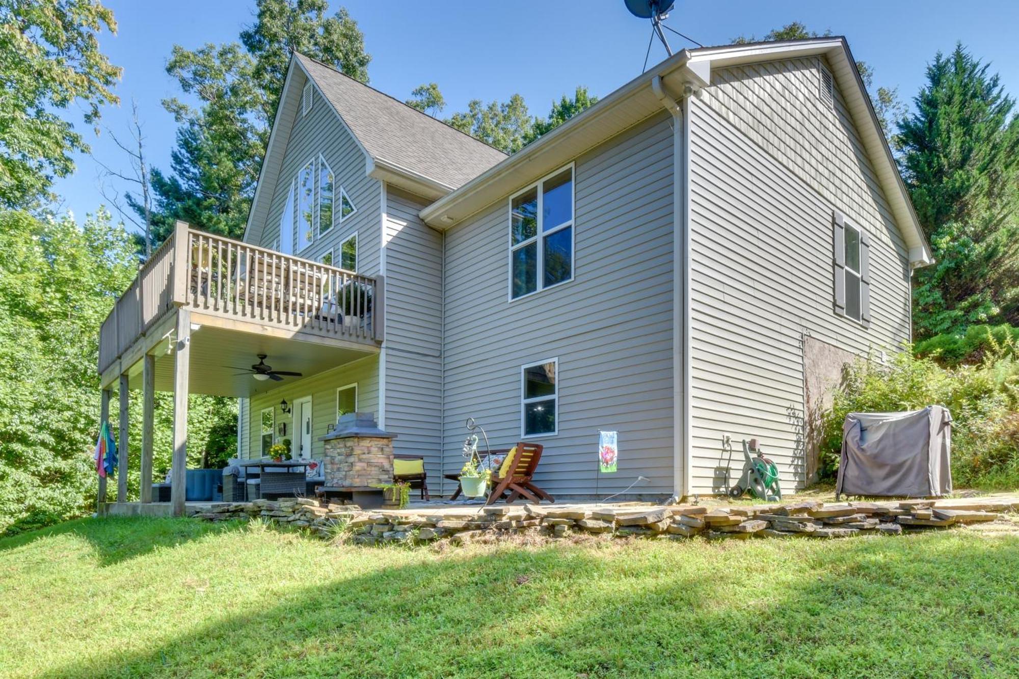Lakemont Retreat Game Room, Hot Tub, And Mtn Views! Exteriör bild